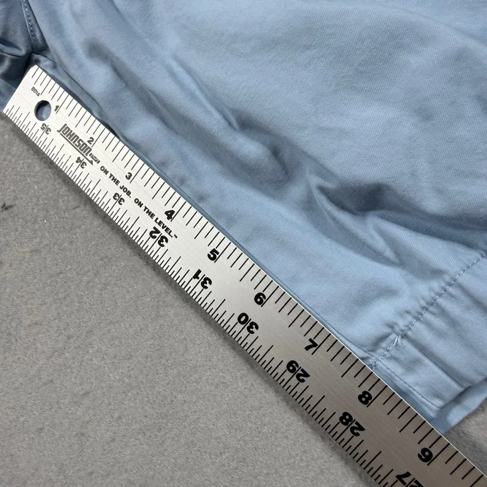 Vineyard‎ Vines Mens Breaker Shorts Light Blue Cotton Chino Size 42